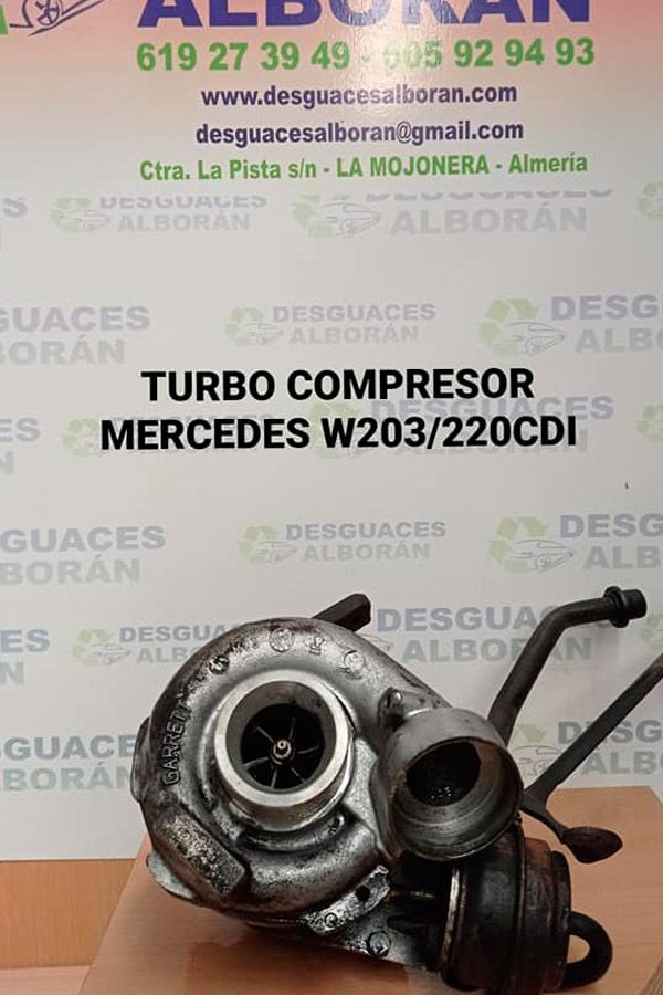 TURBO COMPRESOR MERCEDES W203/220CDI 